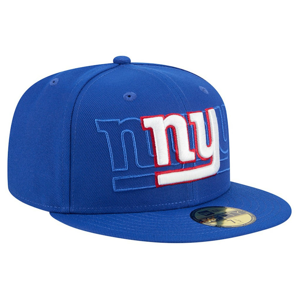 New York Giants New Era Tri-Hit 59FIFTY Fitted Hat Royal