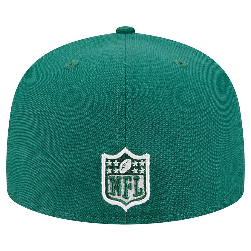 New York Jets New Era Tri-Hit 59FIFTY Fitted Hat Green