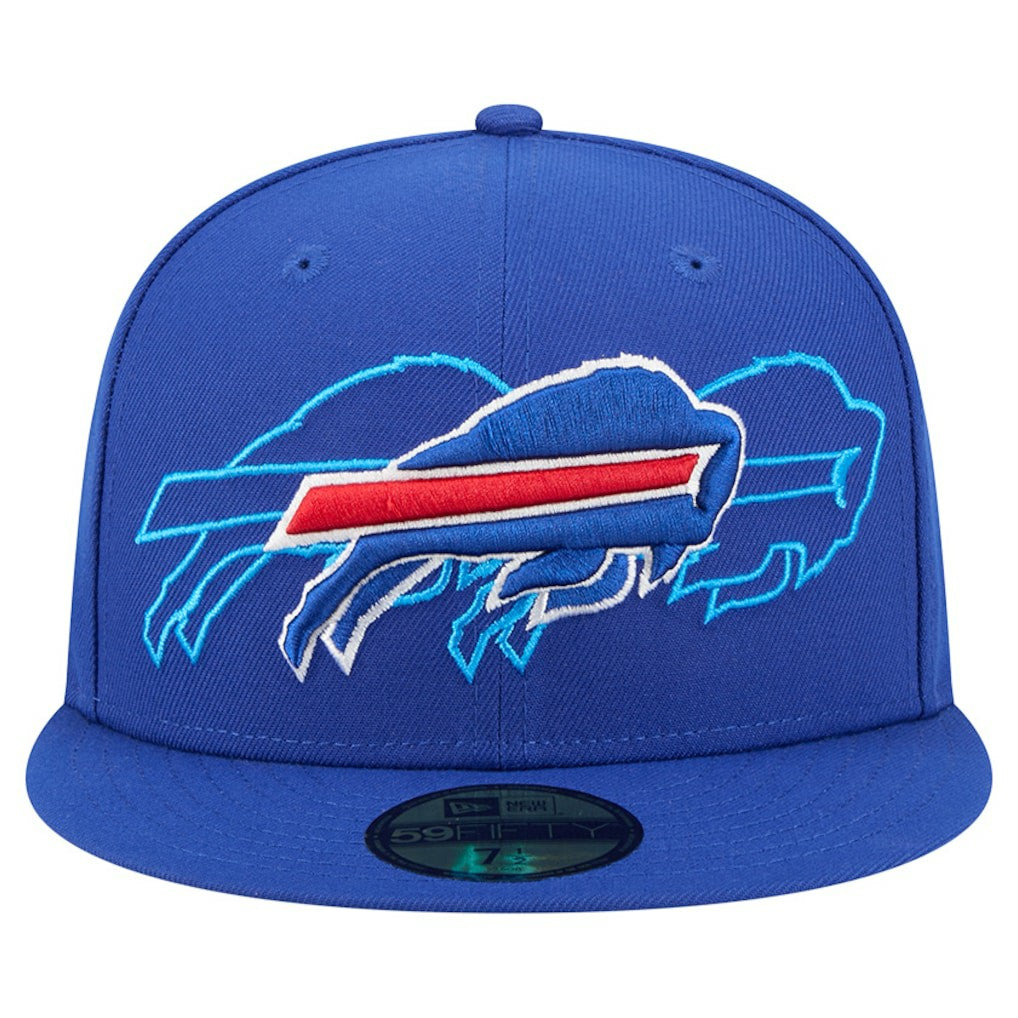 Buffalo Bills New Era Tri-Hit 59FIFTY Fitted Hat Royal