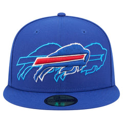 Buffalo Bills New Era Tri-Hit 59FIFTY Fitted Hat Royal