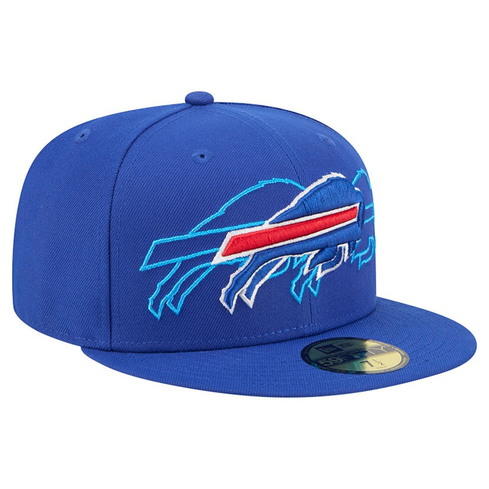 Buffalo Bills New Era Tri-Hit 59FIFTY Fitted Hat Royal