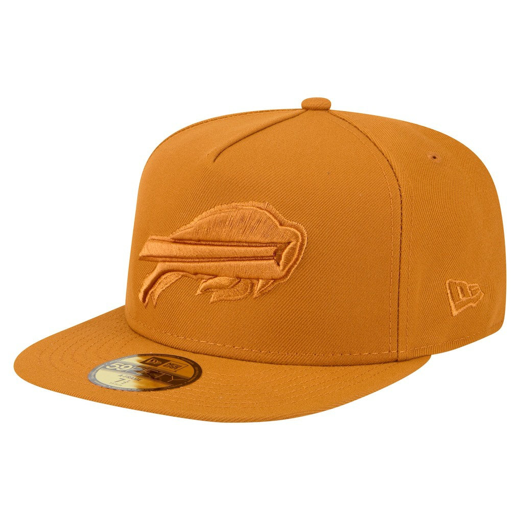 Buffalo Bills New Era Color Pack A-Frame 59FIFTY Fitted Hat Brown