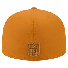 Washington Commanders New Era Color Pack A-Frame 59FIFTY Fitted Hat Brown