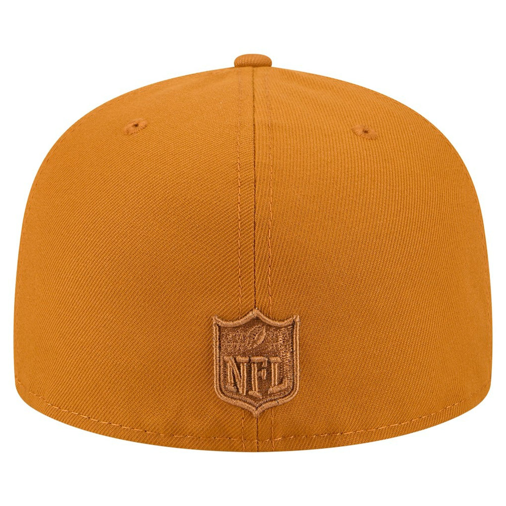 Cleveland Browns New Era Color Pack A-Frame 59FIFTY Fitted Hat Brown