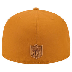 Cleveland Browns New Era Color Pack A-Frame 59FIFTY Fitted Hat Brown