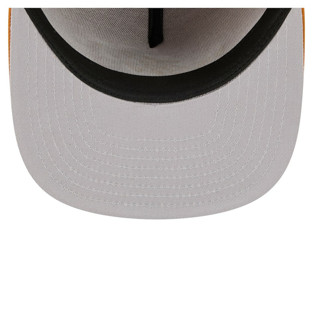 Miami Dolphins New Era Color Pack A-Frame 59FIFTY Fitted Hat Brown