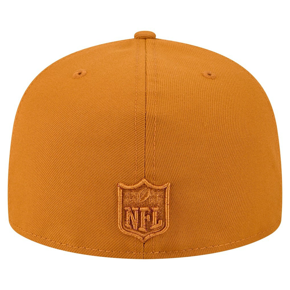 Minnesota Vikings New Era Color Pack A-Frame 59FIFTY Fitted Hat Brown