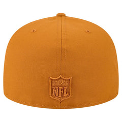 Minnesota Vikings New Era Color Pack A-Frame 59FIFTY Fitted Hat Brown