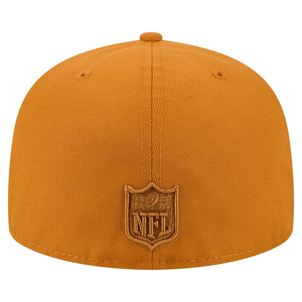 Kansas City Chiefs New Era Color Pack A-Frame 59FIFTY Fitted Hat Brown