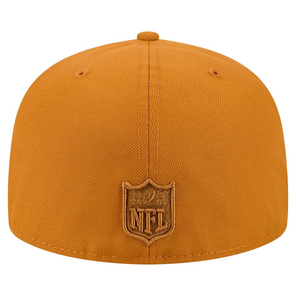 Kansas City Chiefs New Era Color Pack A-Frame 59FIFTY Fitted Hat Brown