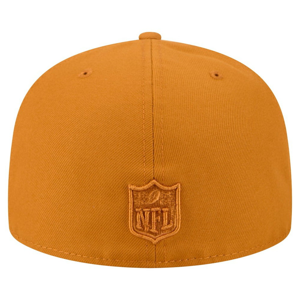 Las Vegas Raiders New Era Color Pack A-Frame 59FIFTY Fitted Hat Brown
