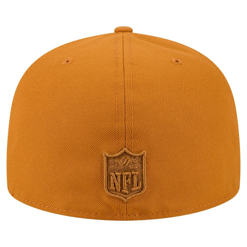 Los Angeles Rams New Era Color Pack A-Frame 59FIFTY Fitted Hat Brown