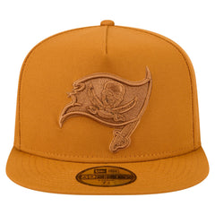Tampa Bay Buccaneers New Era Color Pack A-Frame 59FIFTY Fitted Hat Brown