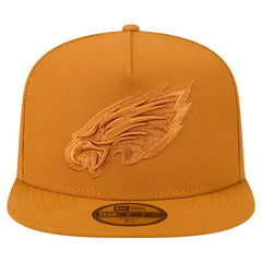 Philadelphia Eagles New Era Color Pack A-Frame 59FIFTY Fitted Hat Brown