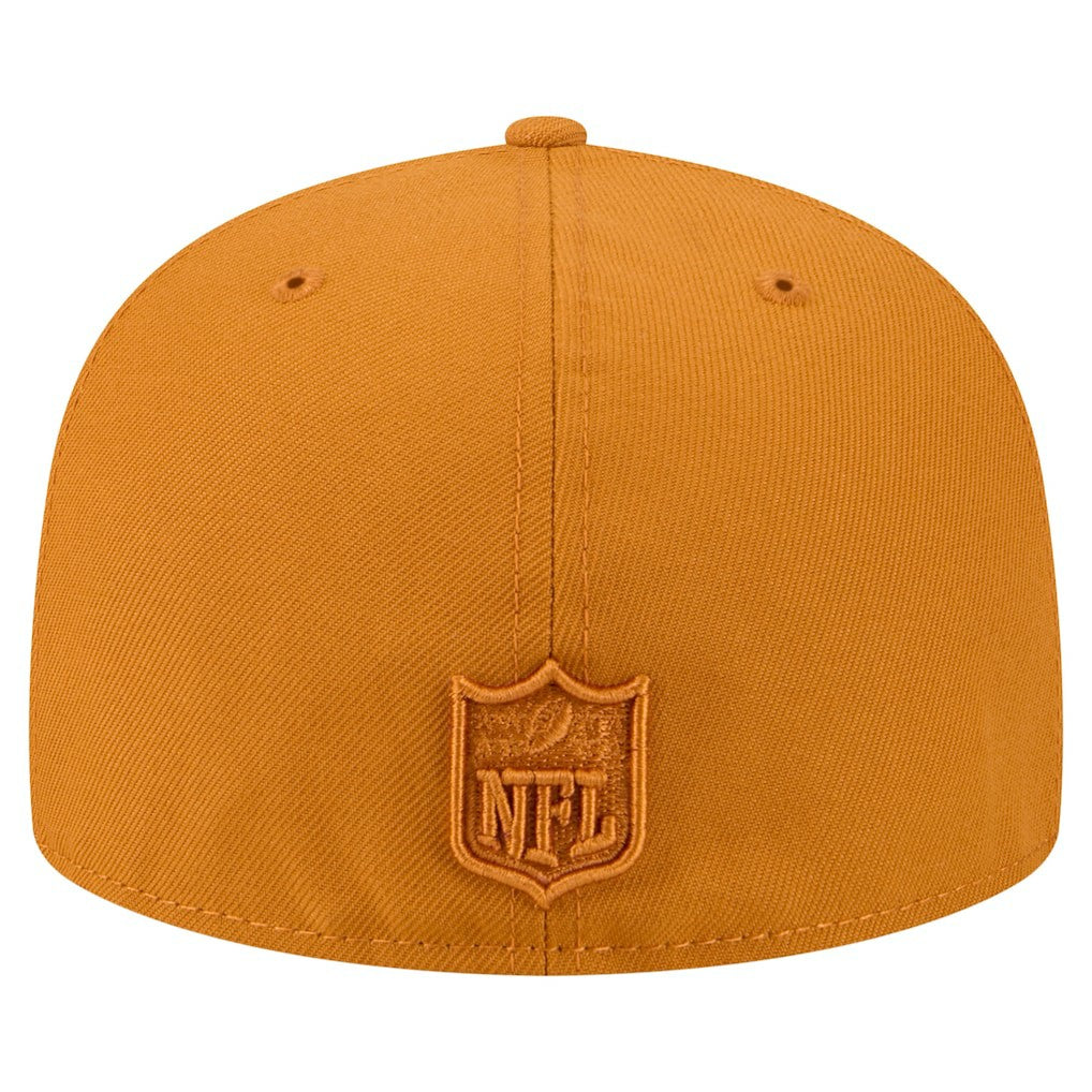 Philadelphia Eagles New Era Color Pack A-Frame 59FIFTY Fitted Hat Brown