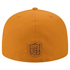 Tennessee Titans New Era Color Pack A-Frame 59FIFTY Fitted Hat Brown