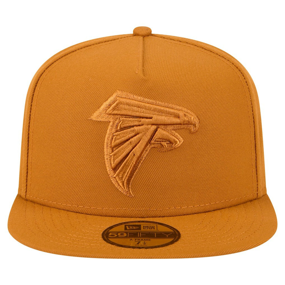 Atlanta Falcons New Era Color Pack A-Frame 59FIFTY Fitted Hat Brown