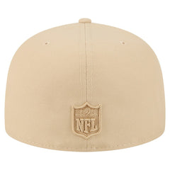 New York Giants New Era Color Pack A-Frame 59FIFTY Fitted Hat Light Beige