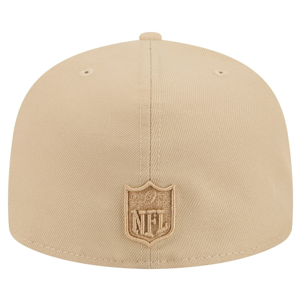 Buffalo Bills New Era Color Pack A-Frame 59FIFTY Fitted Hat Light Beige