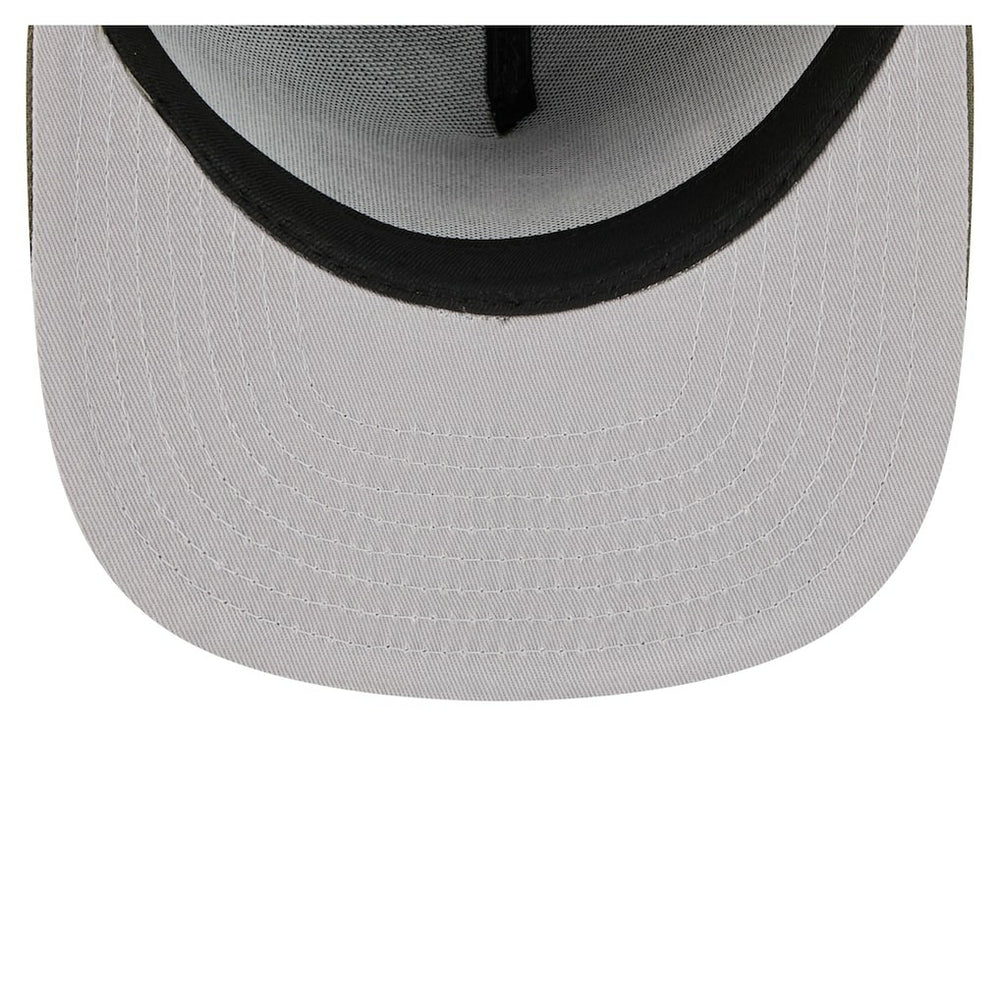 Miami Dolphins New Era Color Pack A-Frame 59FIFTY Fitted Hat Olive
