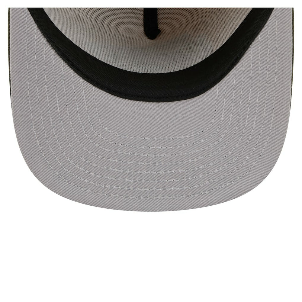 Kansas City Chiefs New Era Color Pack A-Frame 59FIFTY Fitted Hat Light Beige/Olive