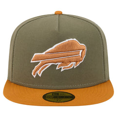 Buffalo Bills New Era Color Pack A-Frame 59FIFTY Fitted Hat Olive/Brown