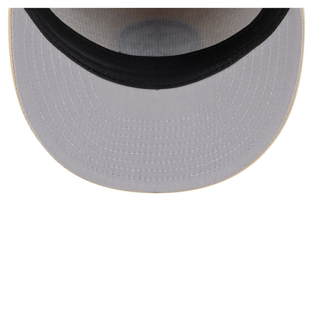 Pittsburgh Steelers New Era Two-Tone Color Pack Split Panel 59FIFTY Fitted Hat Light Beige/Olive