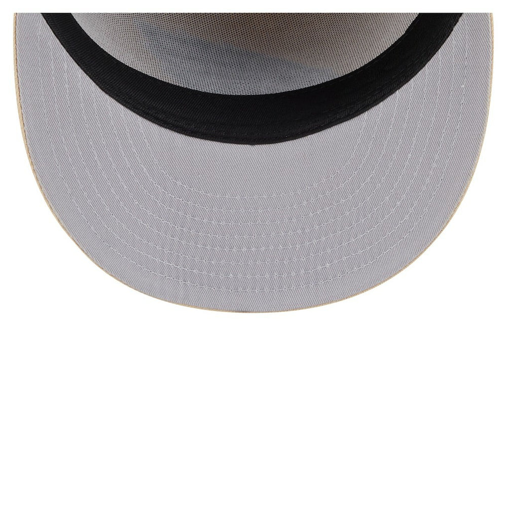 Philadelphia Eagles New Era Two-Tone Color Pack Split Panel 59FIFTY Fitted Hat Light Beige/Olive