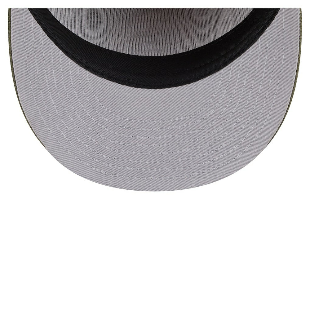 Pittsburgh Steelers New Era Two-Tone Color Pack Split Panel 59FIFTY Fitted Hat Olive/Brown