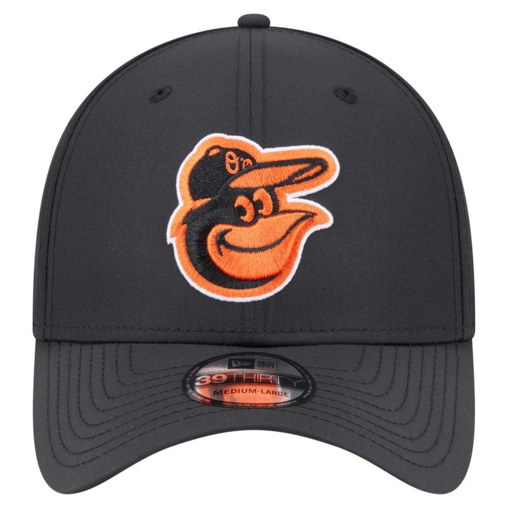Baltimore Orioles New Era Night 39THIRTY Flex Hat - Black Hats