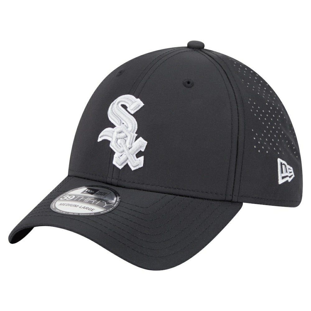 Chicago White Sox New Era Night 39THIRTY Flex Hat - Black Hats