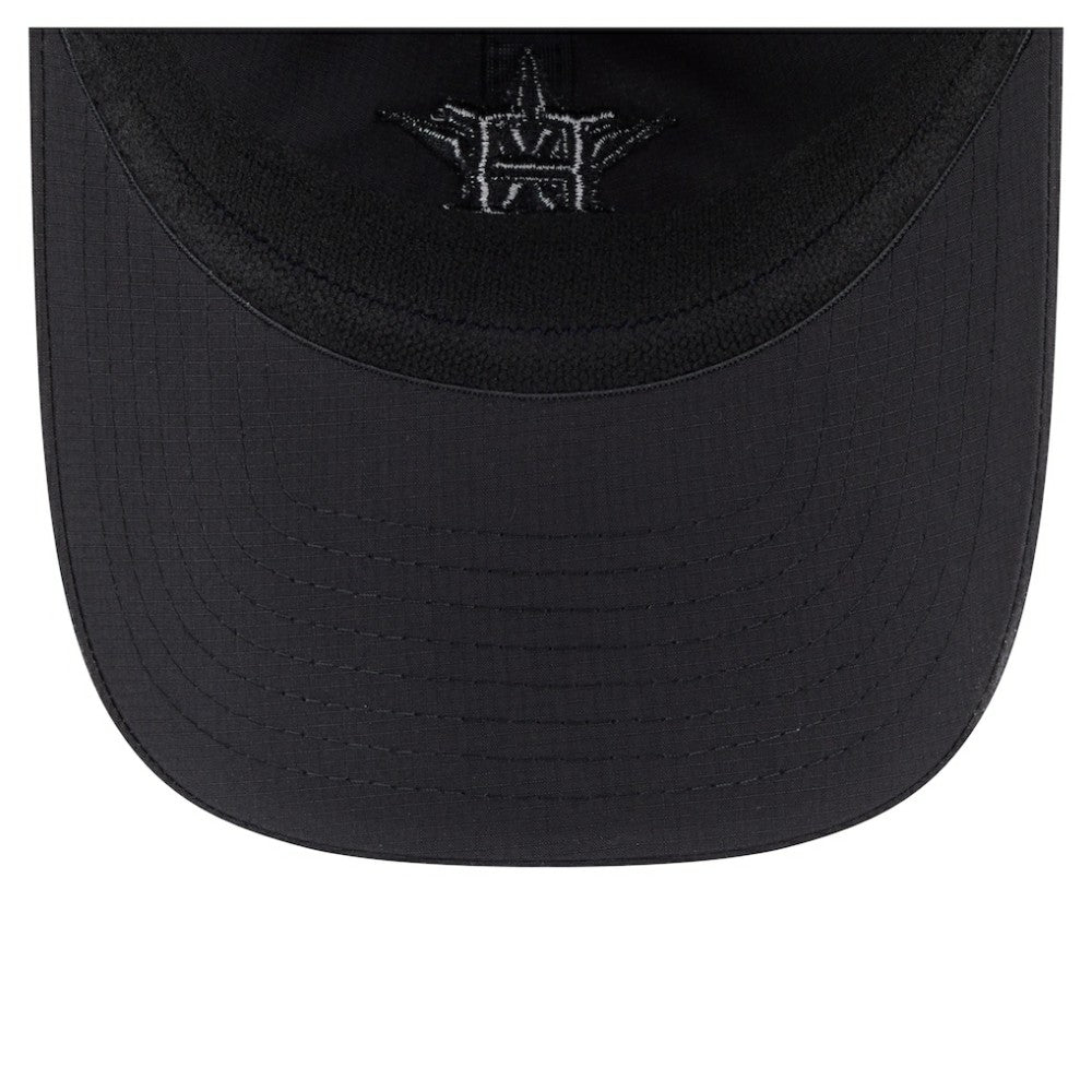 Houston Astros New Era Ripstop Casual Classic Adjustable Hat - Black Hats