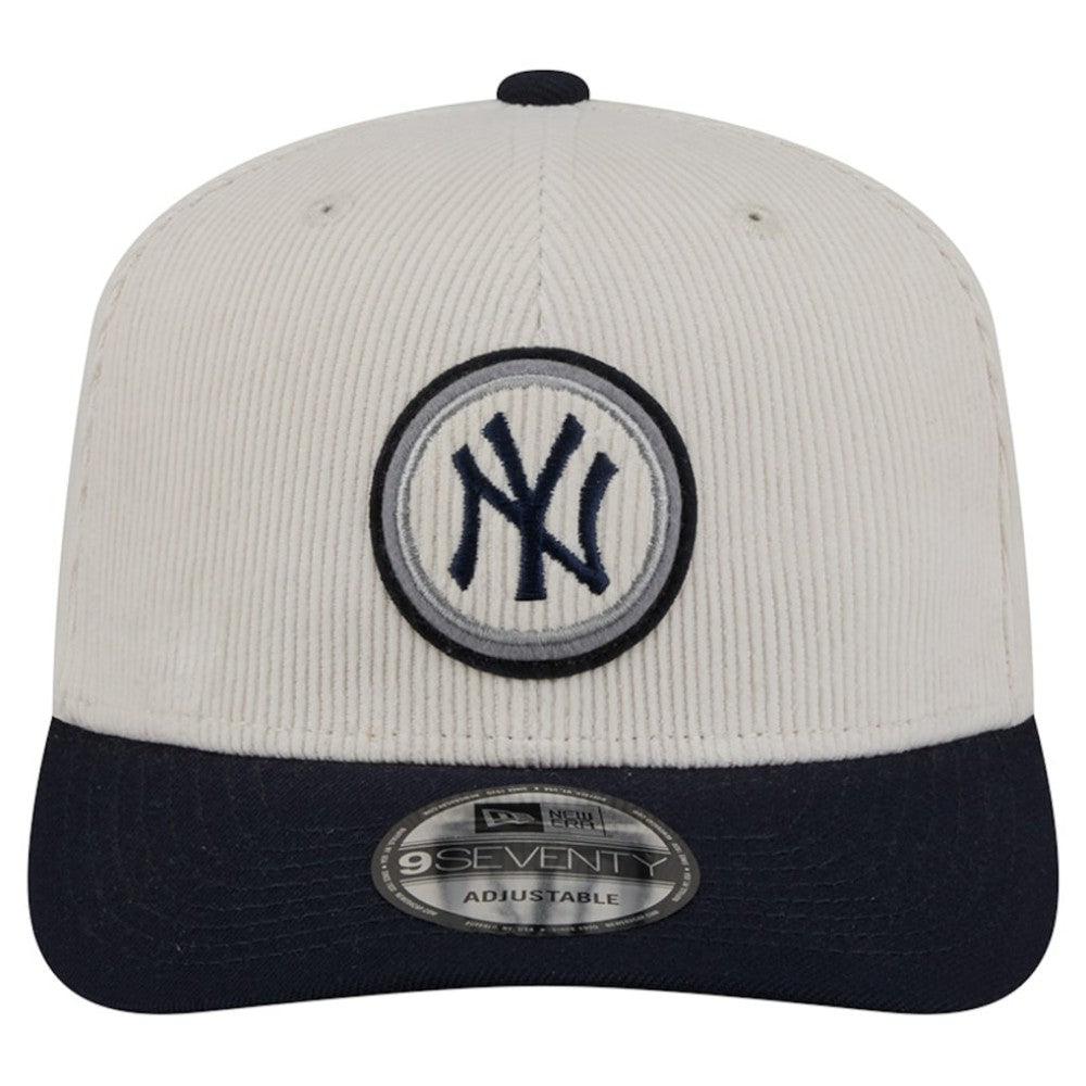 New York Yankees New Era Loyal 9SEVENTY Adjustable Hat - Cream Hats
