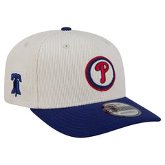 Philadelphia Phillies New Era Loyal 9SEVENTY Adjustable Hat - Cream Hats