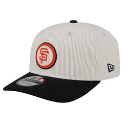San Francisco Giants New Era Loyal 9SEVENTY Adjustable Hat - Cream Hats