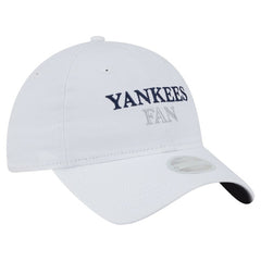 New York Yankees New Era Women's Team Fan 9TWENTY Adjustable Hat - White Hats