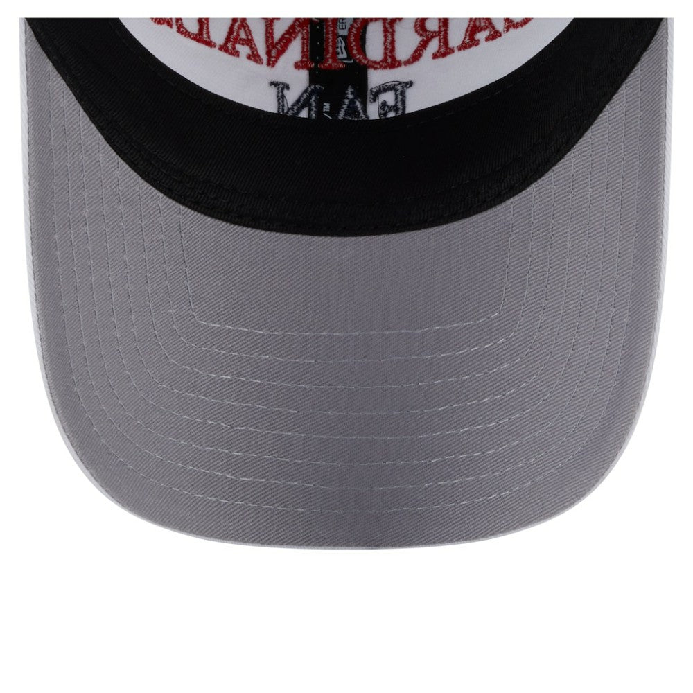 St. Louis Cardinals New Era Women's Team Fan 9TWENTY Adjustable Hat - White Hats
