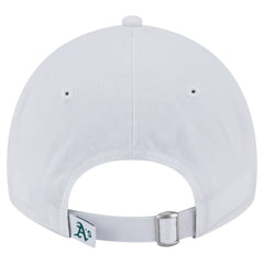 Athletics New Era Women's Team Fan 9TWENTY Adjustable Hat - White Hats