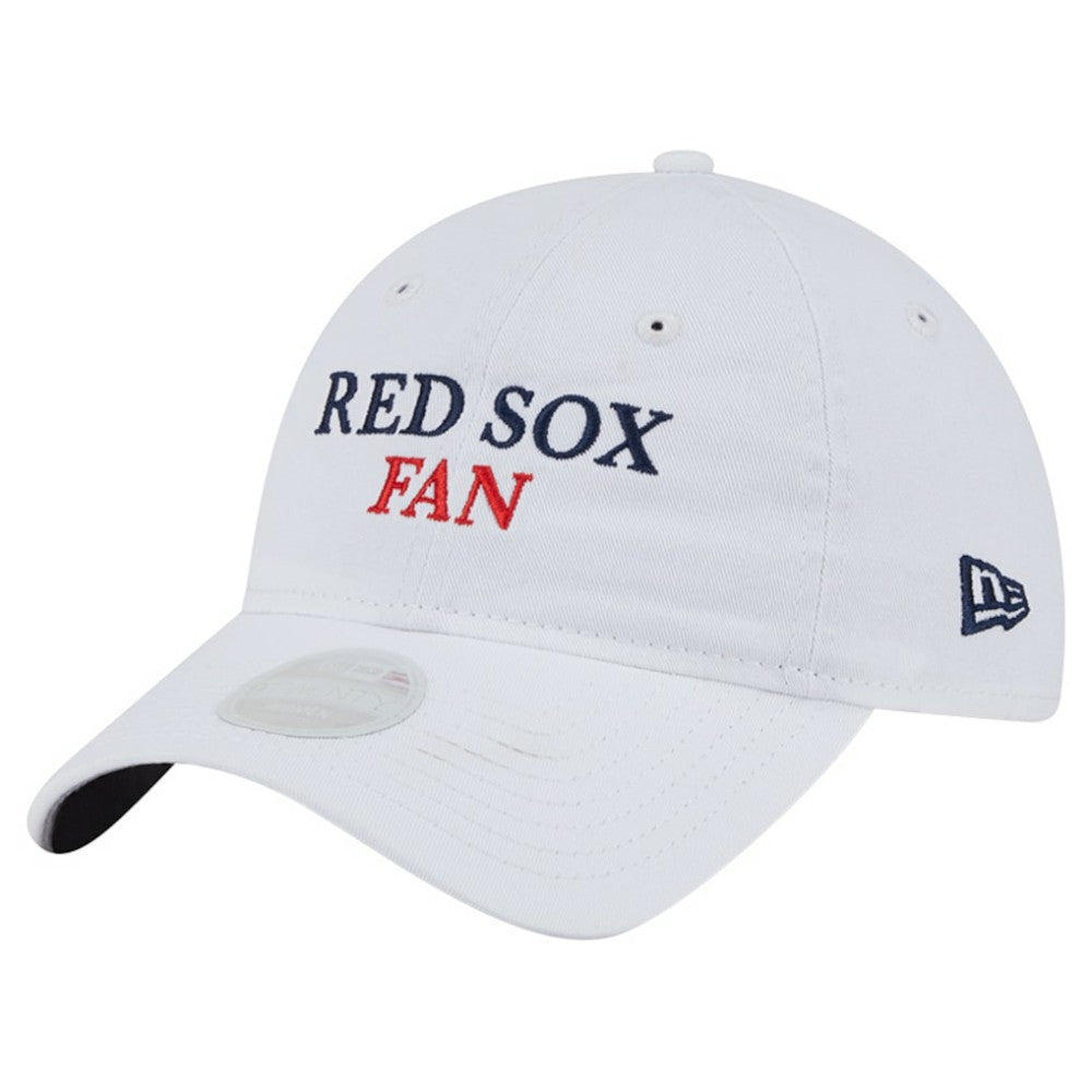 Boston Red Sox New Era Women's Team Fan 9TWENTY Adjustable Hat - White Hats