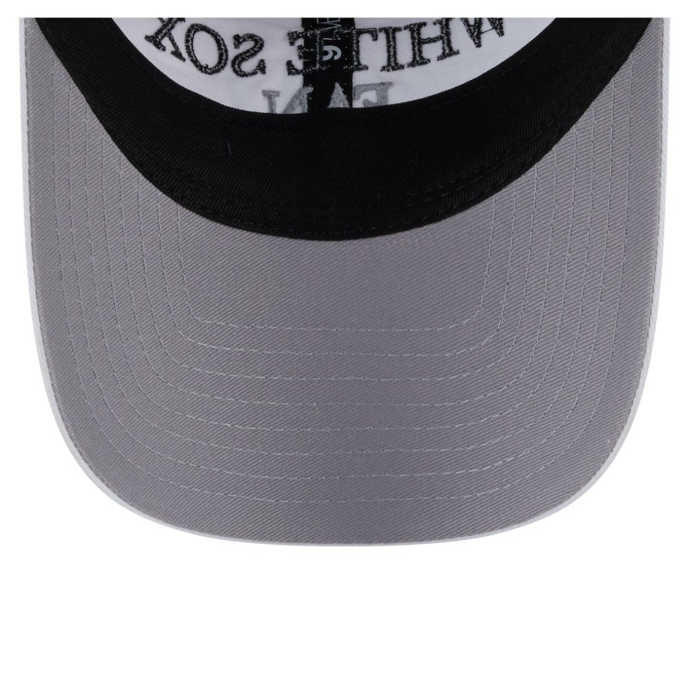 Chicago White Sox New Era Women's Team Fan 9TWENTY Adjustable Hat - White Hats