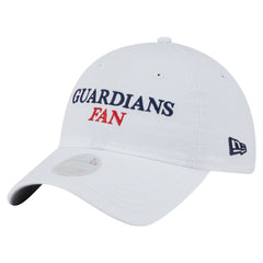 Cleveland Guardians New Era Women's Team Fan 9TWENTY Adjustable Hat - White Hats