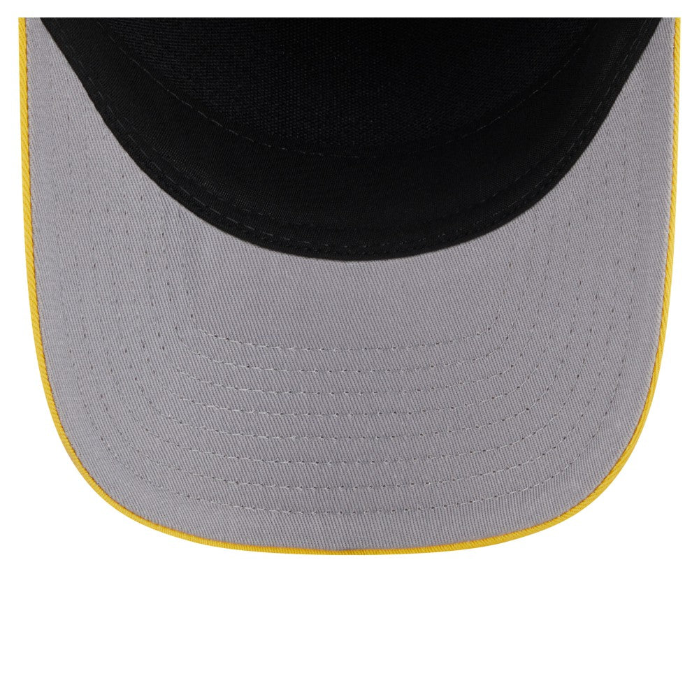 Milwaukee Brewers New Era Arch 9FORTY A-Frame M-Crown Adjustable Hat - Navy/Gold Hats