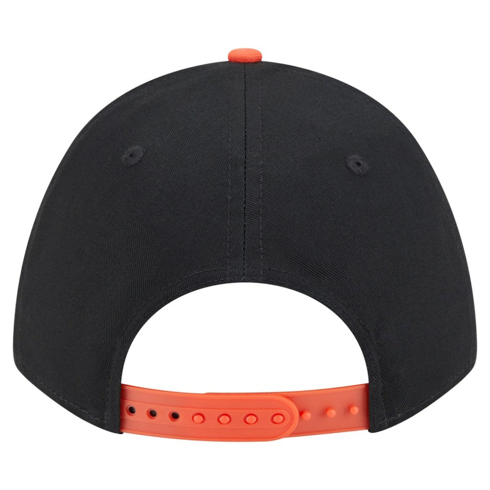 San Francisco Giants New Era Arch 9FORTY A-Frame M-Crown Adjustable Hat - Black/Orange Hats