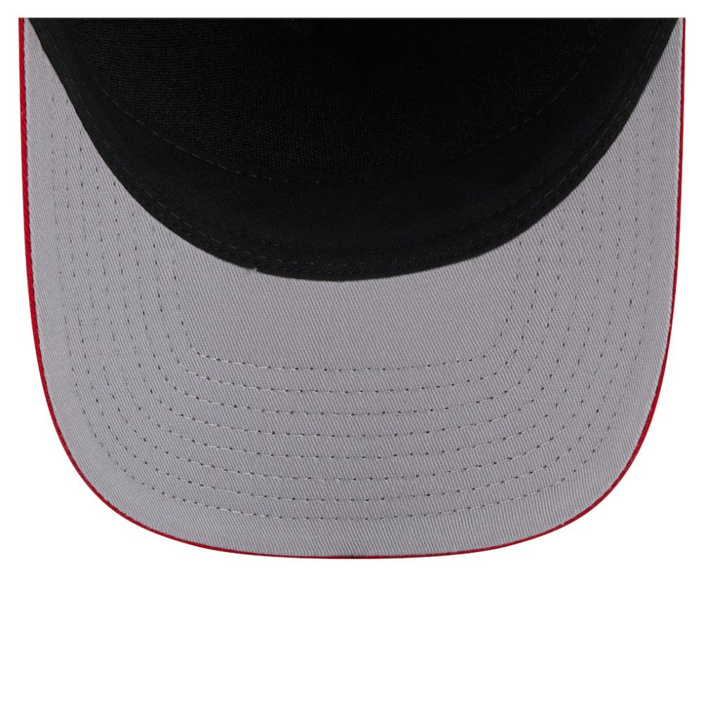Atlanta Braves New Era Arch 9FORTY A-Frame M-Crown Adjustable Hat - Navy/Red Hats
