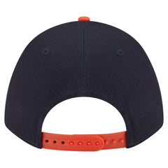 Houston Astros New Era Arch 9FORTY A-Frame M-Crown Adjustable Hat - Navy/Orange Hats