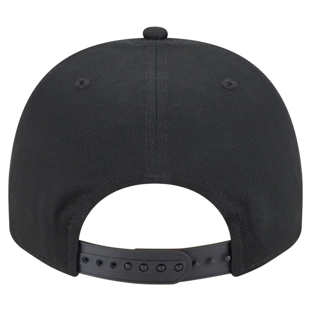 Houston Astros New Era Chainstitch 9FIFTY A-Frame Snapback Hat - Black Hats