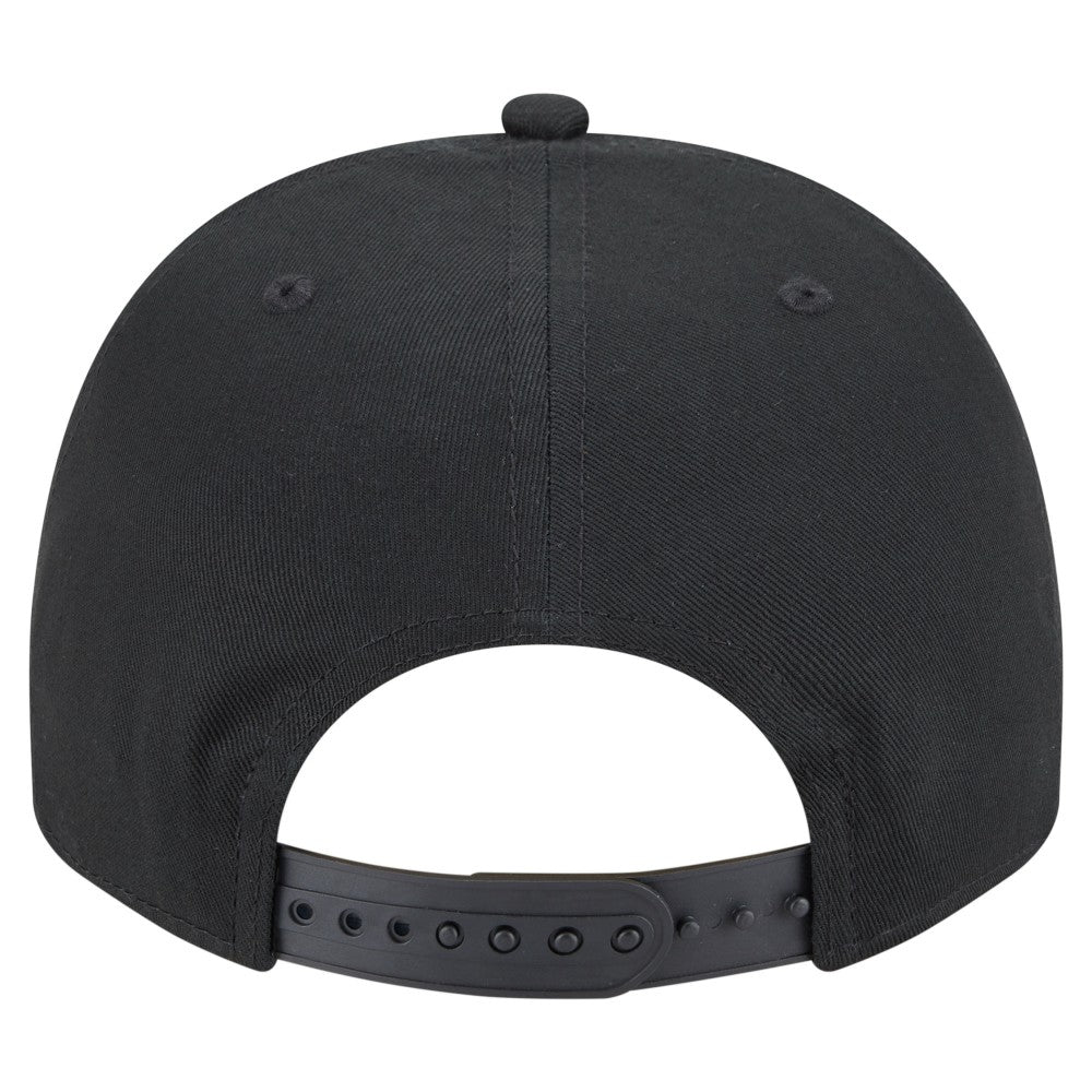 Milwaukee Brewers New Era Chainstitch 9FIFTY A-Frame Snapback Hat - Black Hats