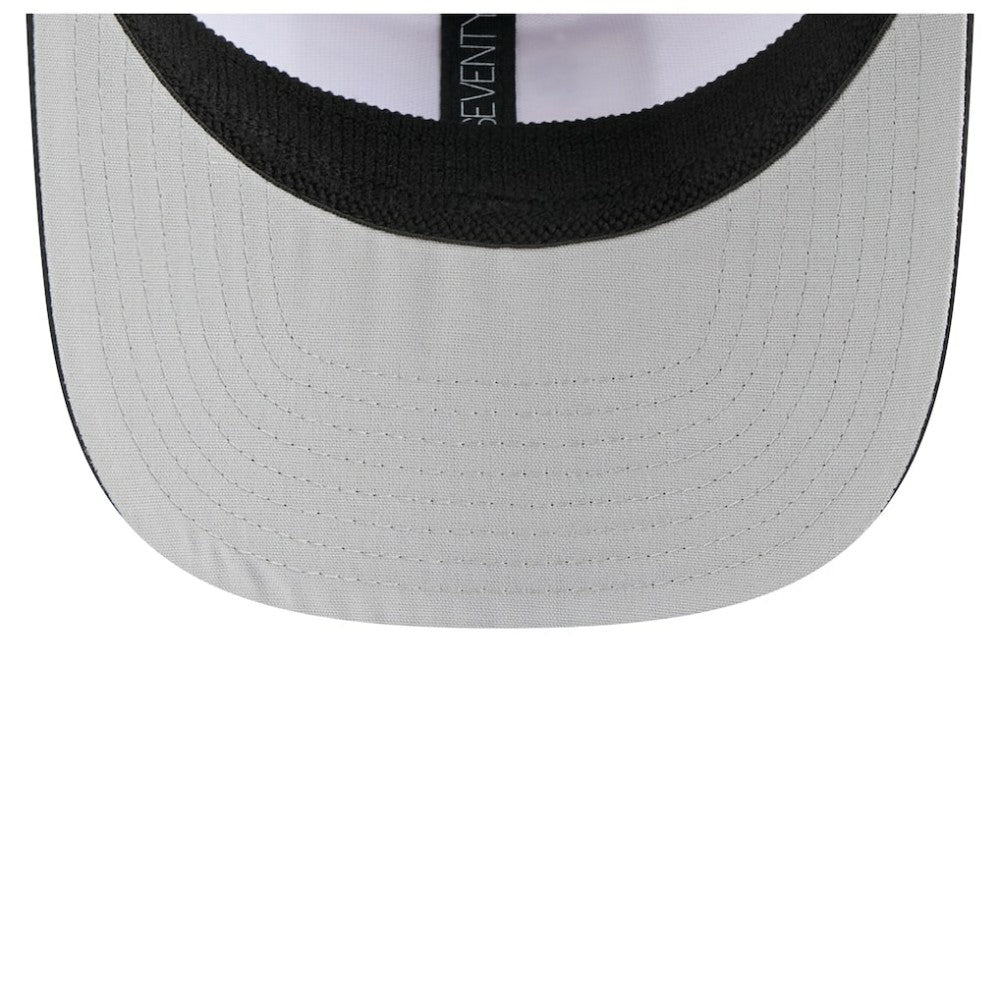Pittsburgh Pirates New Era Established Patch 9SEVENTY Adjustable Hat - White/Black Hats