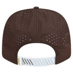 San Diego Padres New Era Established Patch 9SEVENTY Adjustable Hat - White/Brown Hats