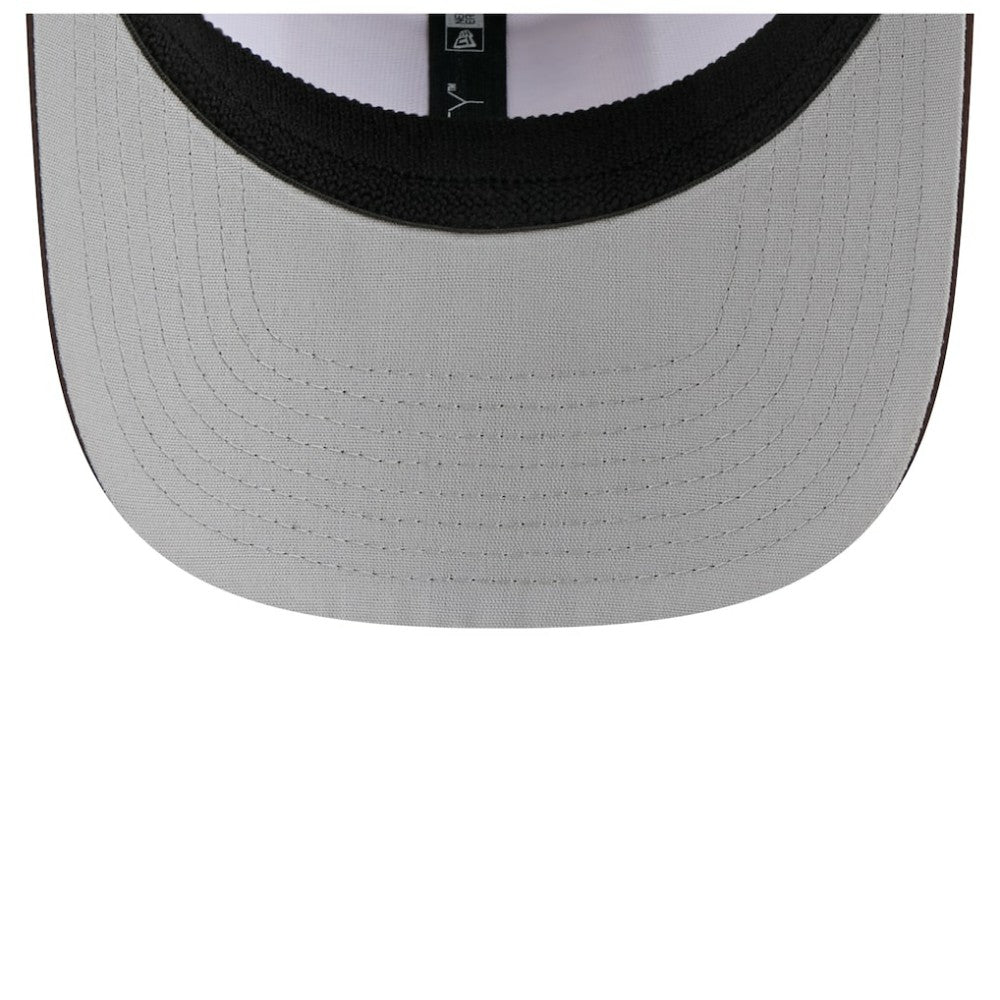 San Diego Padres New Era Established Patch 9SEVENTY Adjustable Hat - White/Brown Hats
